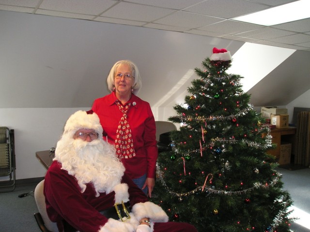 Santa and Mrs Claus