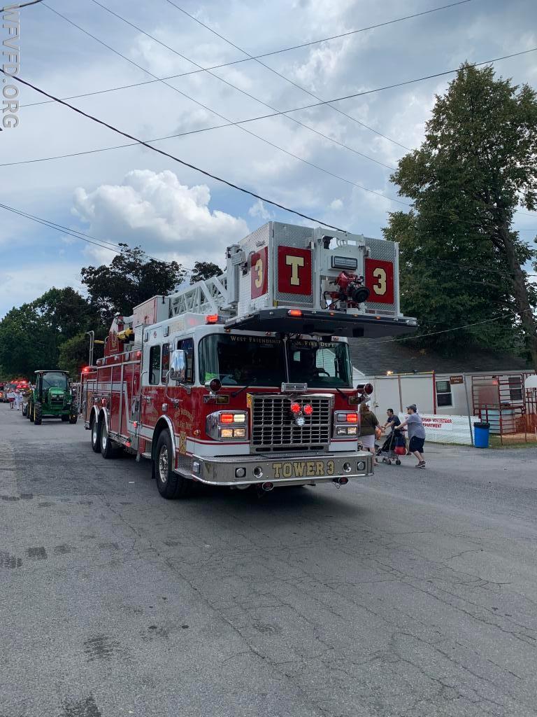 WFVFD Tower 3
2012 Rosenbauer Cobra 104 ft