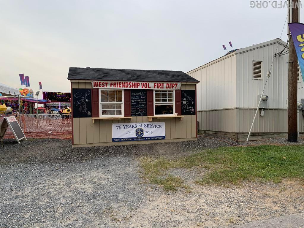 WFVFD Snowball Stand