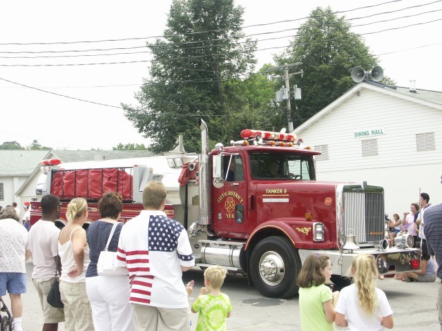 Howard County - Fifth District Volunteer Fire Department - Tanker 5 - participates in parade.